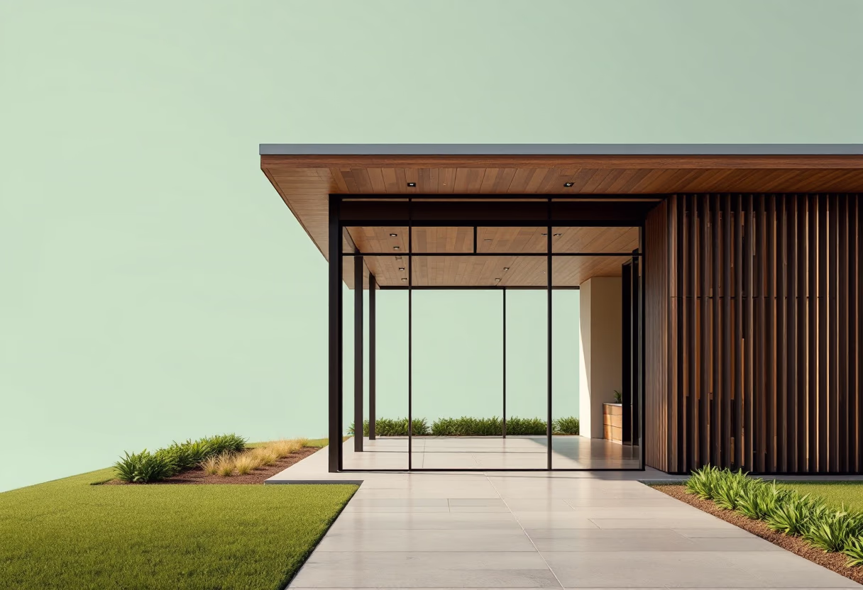 Winery building exterior